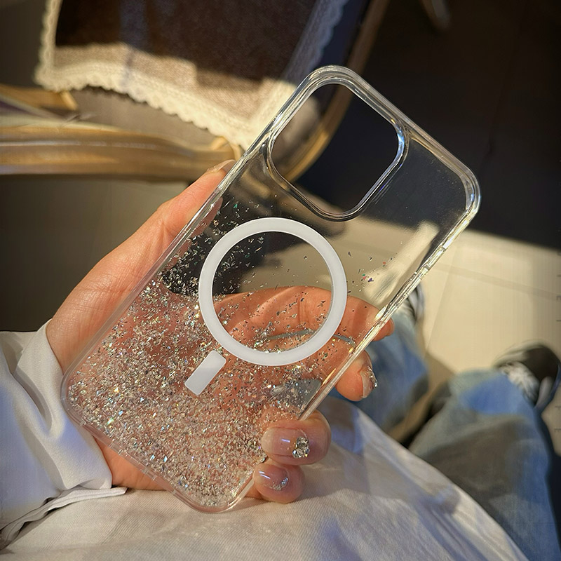 苹果15透明软女简约高级感手机壳