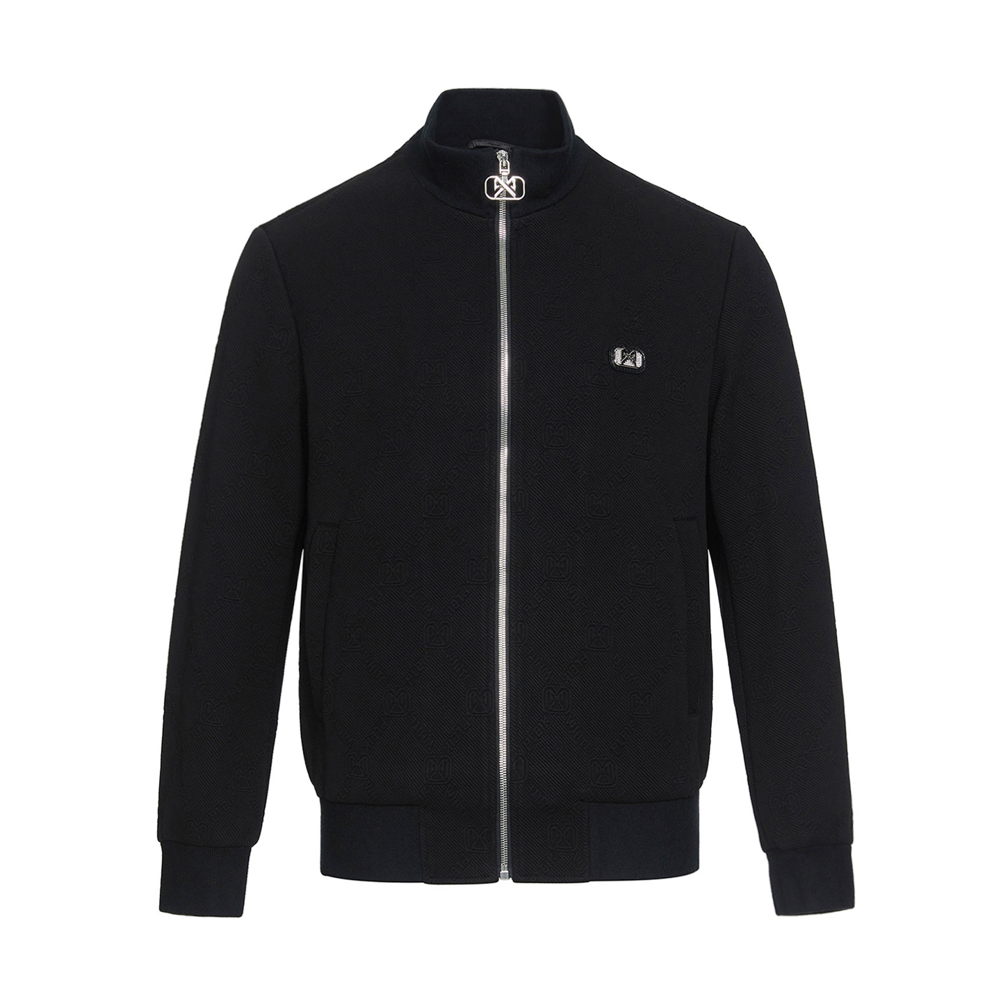 pp轻奢男装pleikpholppe普莱克翡丽秋冬新款时尚潮流休闲针织夹克