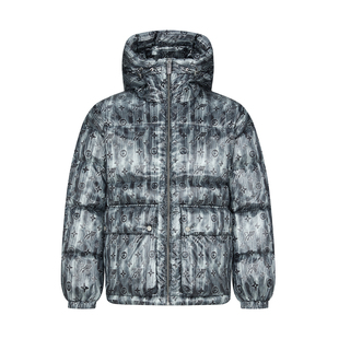 高级保暖舒适满印男士 时尚 羽绒服 新款 PP轻奢潮牌pleikpholppe冬季