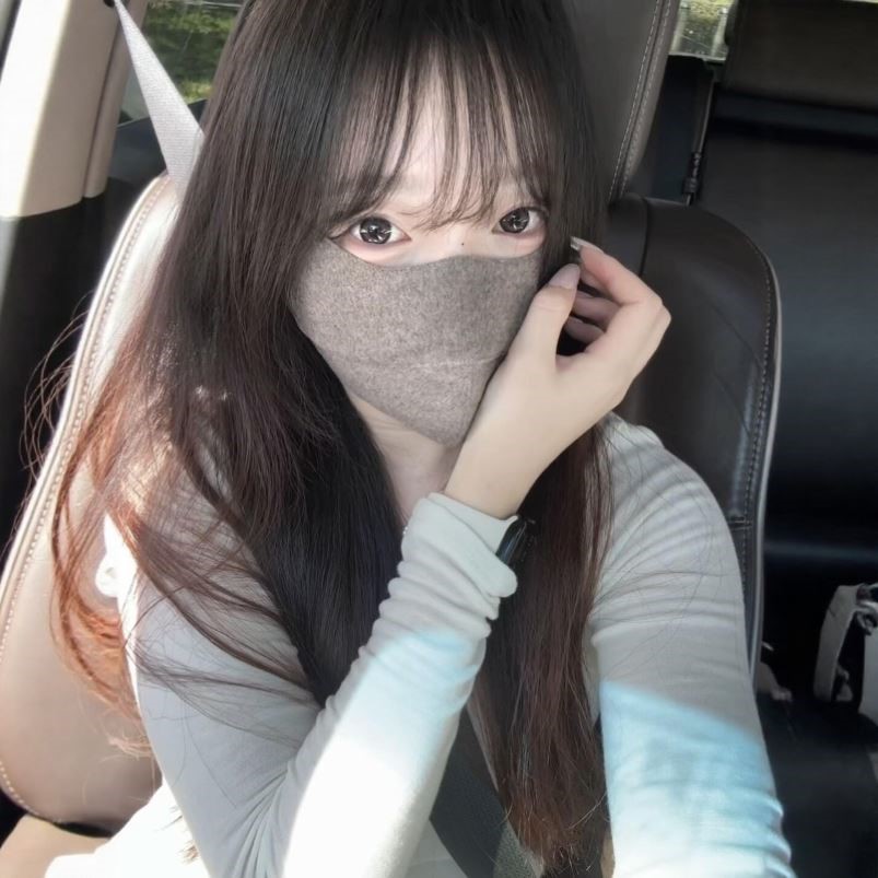 真不闷脸~羊毛蚕丝口罩!版型超贴脸~秋冬高颜值防寒保暖防晒面罩