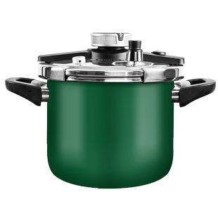 进口珐琅釉料家用燃气电磁炉通用高压锅防爆小压力锅