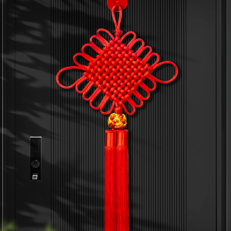 手工编织丝线中国结挂件