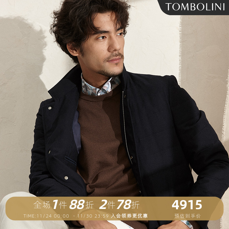 东博利尼白鹅绒羽绒服