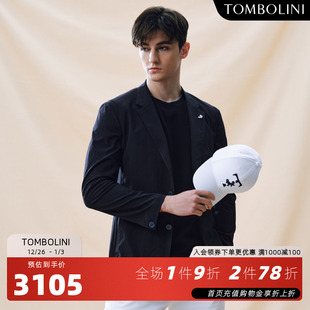 藏青色西装 休闲西服男 TOMBOLINI东博利尼秋季 外套 零克重