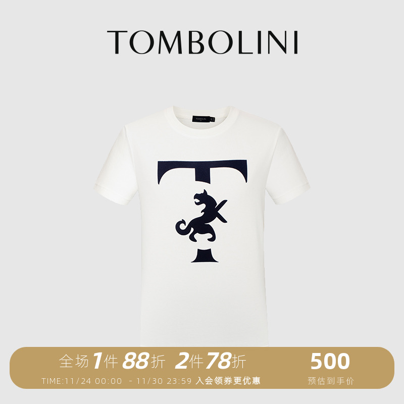 TOMBOLINI夏季休闲短袖上衣青年