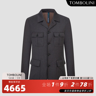 工装 TOMBOLINI东博利尼秋季 多口袋设计感休闲西装 男士 风便西 新品