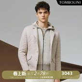 夹克西装 东博利尼秋冬棉感针织休闲外套男士 老钱风休闲西装