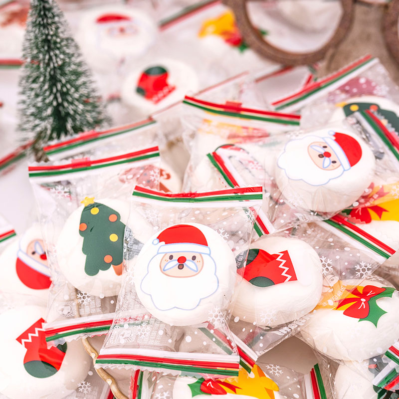 幸运维尼夹心棉花糖过新年糖果限定节日送小朋友零食礼盒礼物女生