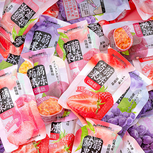 散装蒟蒻果冻夏目友人可吸