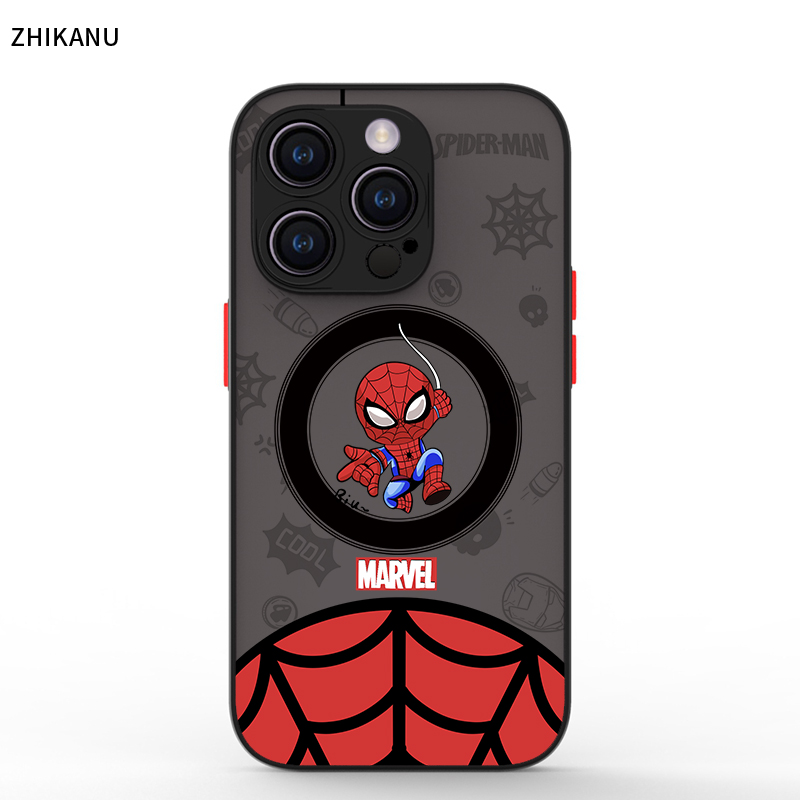 苹果17手机壳卡通蜘蛛侠新款高级
