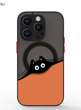 智卡奴适用于苹果17magsafe磁吸14pro手机壳iphone13磨砂12mini保护套16潮se新款15promax防摔xr新款8p/air