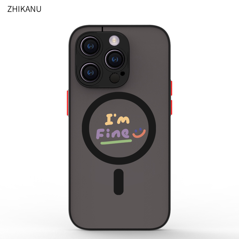 适用于iphone15promax手机壳磁吸