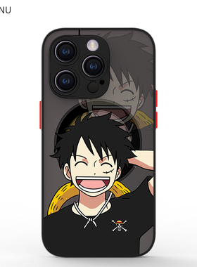 智卡奴 magsafe磁吸壳适用于苹果17pro手机壳iphone17磨砂16保护套se新款黑色15promax防摔xr路飞8plus支架14