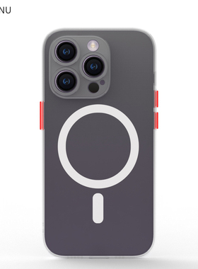 智卡奴适用于苹果17air16plus肤感magsafe磁吸14pro手机壳iphone13磨砂12mini动画se新款11promax防摔15max