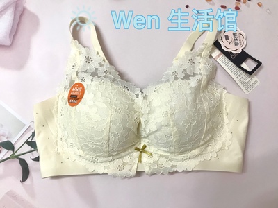 全新蕾丝99208AB&99205AB通用杯无磁无钢圈U型美聚拢集中透气文胸