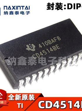 全新原装 CD4514 CD4514BE DIP-24 逻辑芯片信号开关芯片