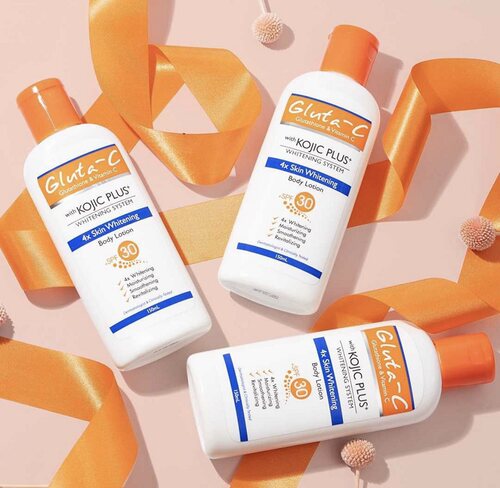 菲律宾Gluta-C亮白身体乳kojic plus4倍保湿补水SPF30补水150ml