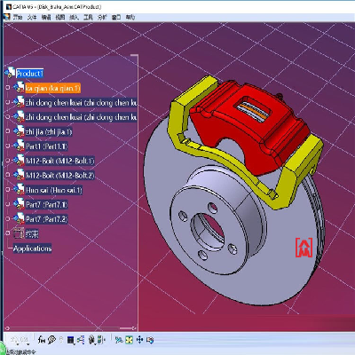 浮钳盘式制动器结构设计三维CATIA模型cad图纸零件详图设计说明缎|ruв категории Цифровые аксессуары, цифровой периферийных, сенсорный экран перчатки - от Buy2taobao.com для оказания профессиональной услуги покупки агента Taobao