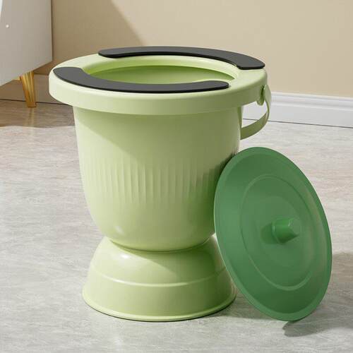 孕妇痰盂尿桶大人家用卧室小便尿盆尿壶女用夜壶带盖手提式小马桶