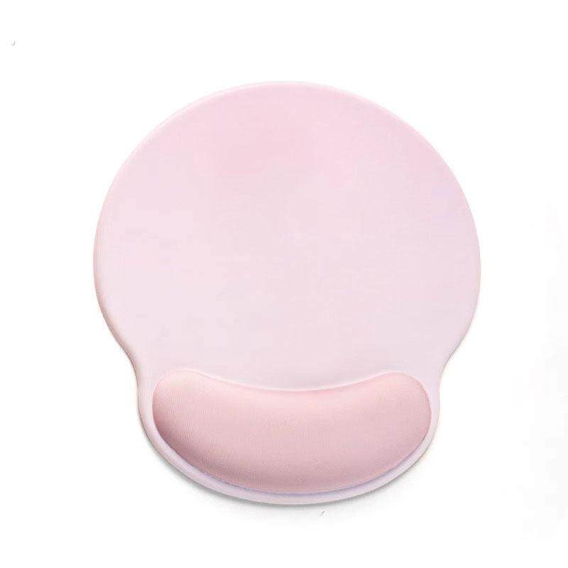 粉色渐变鼠标垫护腕垫子女生办公室简约滑鼠垫高颜值电脑键盘桌垫