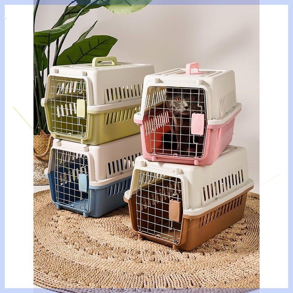 猫咪专用航空箱猫笼子可携式外出宠物托运箱车载狗笼手提塑料猫箱