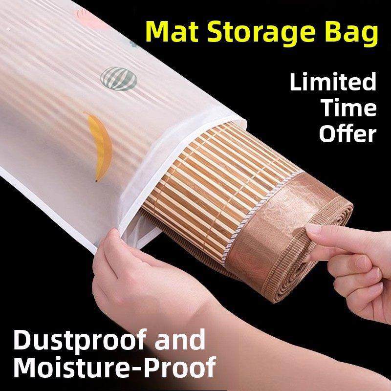 凉席收纳袋防潮防水直筒竹席套席子草席防尘袋子家用pe束口袋收纳,收纳整理,席子收纳袋,淘宝优惠券,粉丝福利购,淘宝优惠卷