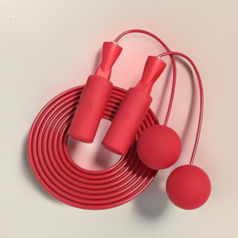 两用无绳跳绳负重健身运动绳子瑜伽塑形室内静音专用绳轴承跳绳