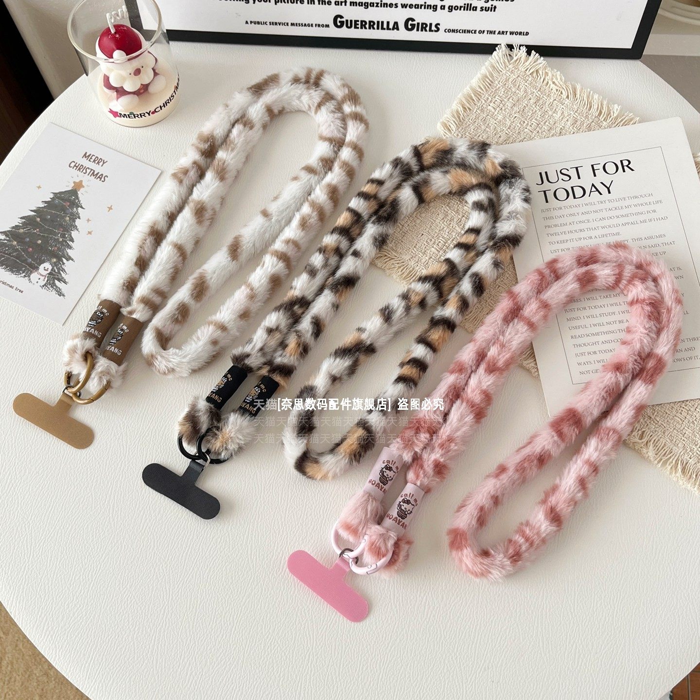 奈思超好看豹纹手机挂绳毛绒绒柔软可爱背带冬天斜挎方可背挂件包包防丢绳带垫片小众时尚背绳相机创意挂饰壳,3C数码配件,手机挂件/手机链,淘宝优惠券,粉丝福利购,淘宝优惠卷
