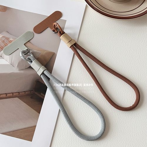 纯色尼龙长断挂绳防盗防丢可