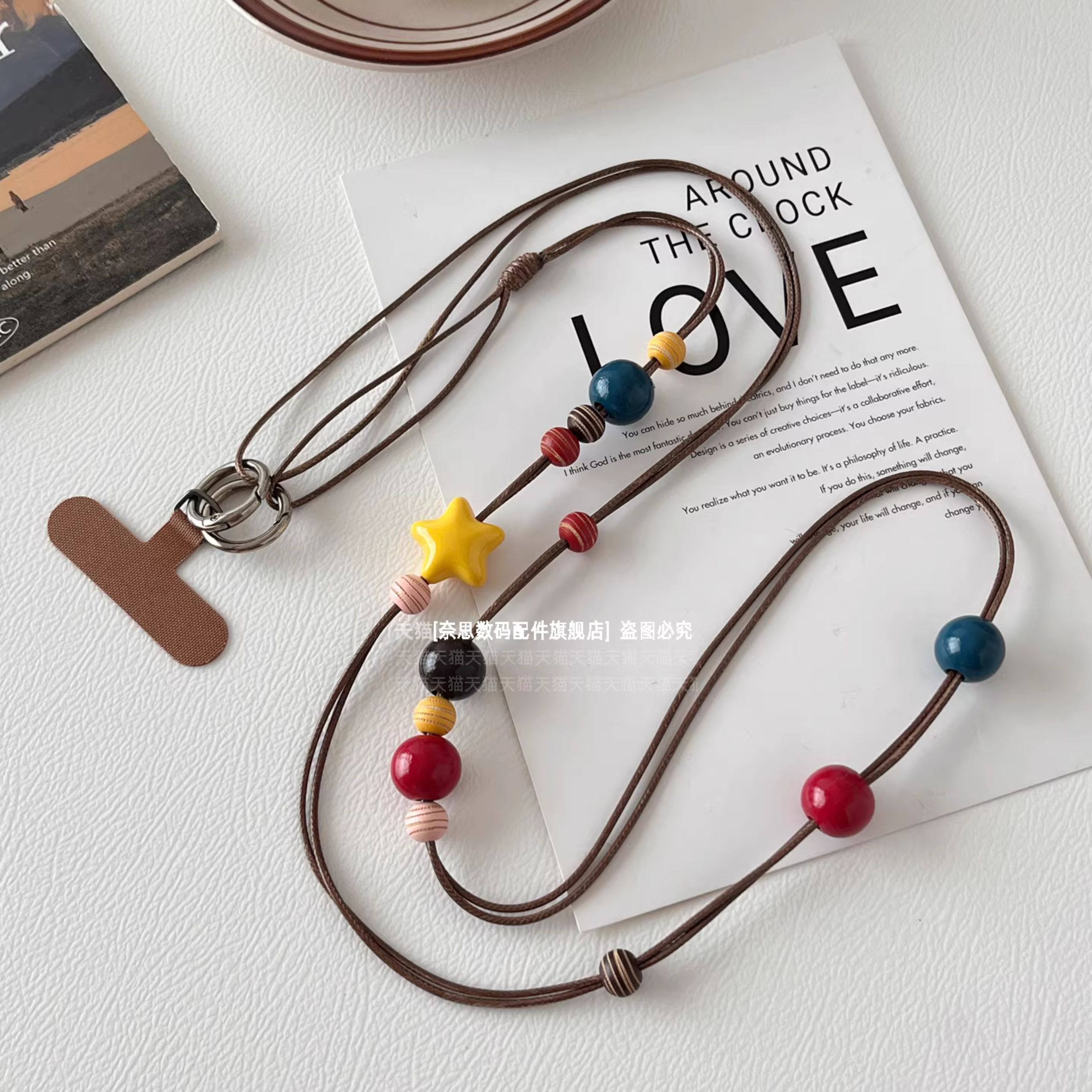 高级复古油蜡细线背带长绳结实