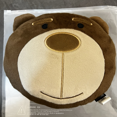 熊驾驶员靠背头枕休闲头靠