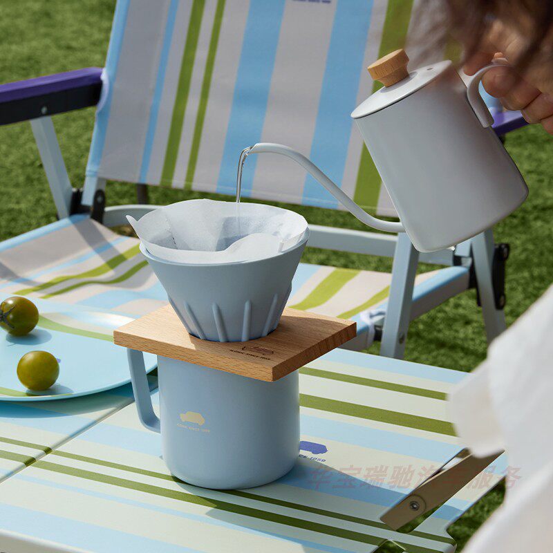 迷你原厂mini复古手冲咖啡壶套装户外便携式过滤杯水壶组合露营