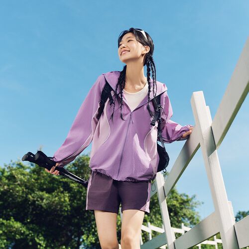 蕉下女士速干防风防晒衣常规款WS840透气防晒服山系外套UPF100+