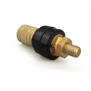 特大555全铜60长接线柱M10铜帽线柱逆变器锂电池接线器电焊机接线