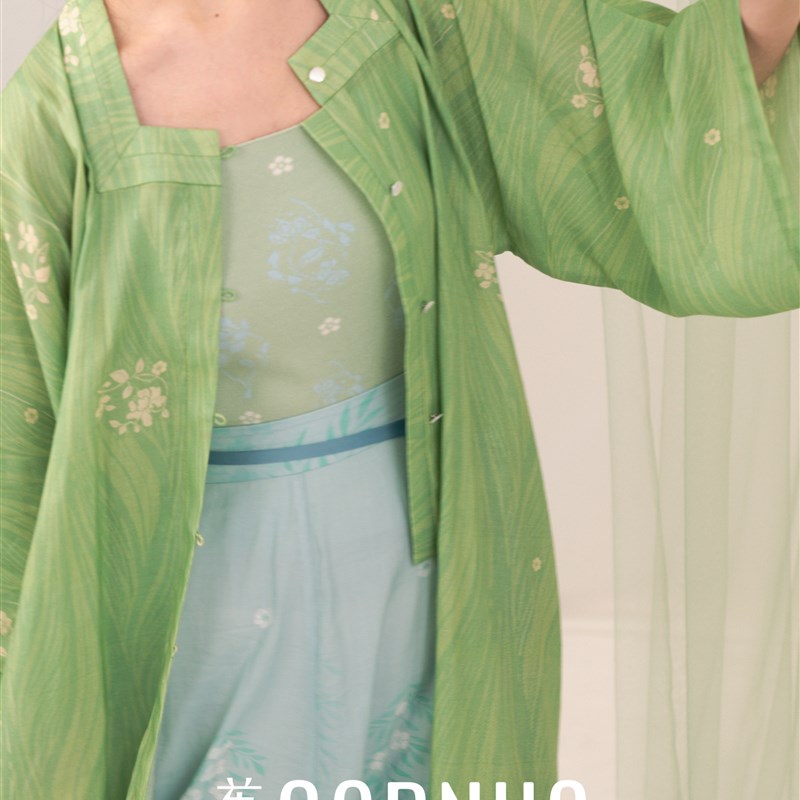 茱萸CORNUS 玉棠富贵  秋冬针织吊带汉服内搭国风非汉服 【现货】