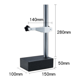 特马电子数显百分表千分表高精度0.001高度规大理石底座50.8mm