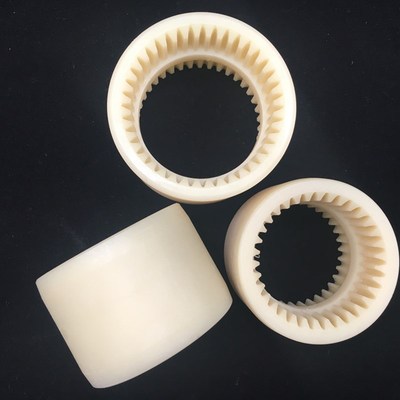 现货!真空泵配件尼龙套内齿轮联轴器尼龙内齿套电机油泵连接器套