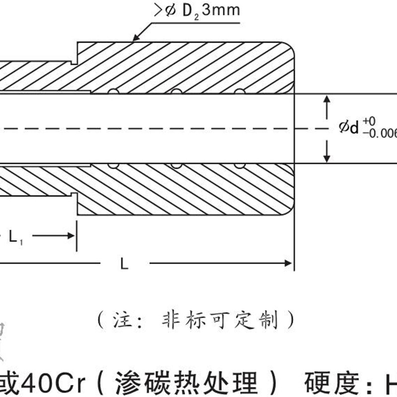 SGP滑动导柱导套 冲模导柱 外导柱 冷冲模导柱导套 模架导柱d=28