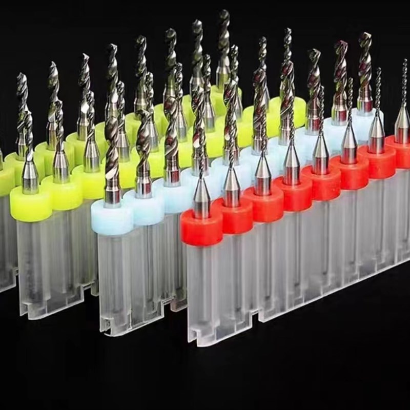 线路板PCB钻头钻咀金属陶瓷不锈钢模具钻孔雕刻Q机钻头0.1-6.5