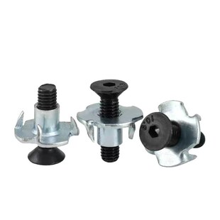 刀模固定螺母模板四爪螺母平压机四爪母全自动模切机吊板螺丝配件