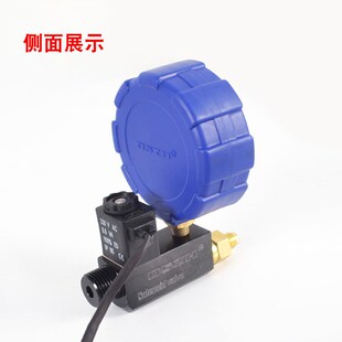 大圣DSZKBBT-68/80真空压力表头 空调真空泵配件 负压带电磁阀