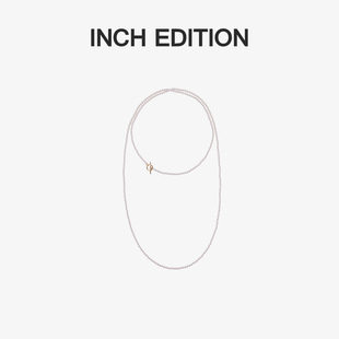 INCH 高级感轻奢小众女毛衣链 EDITION纯白梦境珍珠项链细长新款