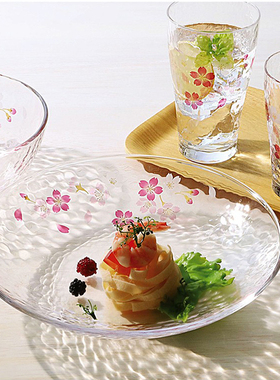 春日樱花 原装进口 东洋佐佐木 粉色缤纷少女心 杯子盘子