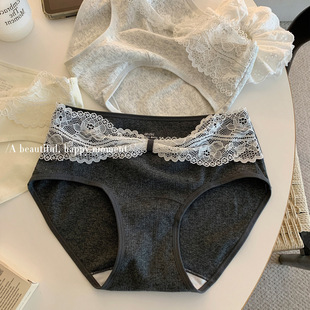 2026透气亲肤女生高颜值亲肤三角裤 性感纯欲内裤 女纯棉加长裆新款