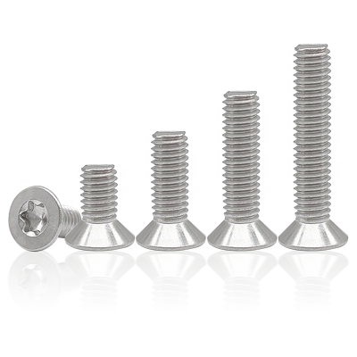 304不锈钢沉头梅花槽机牙螺丝钉GB2673平头内六角花形螺丝3M4M5M6