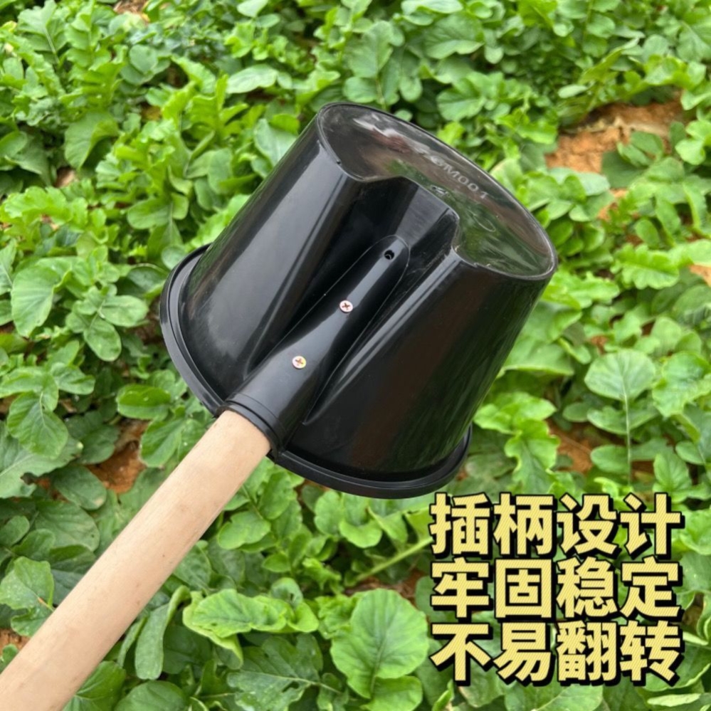 粪勺粪瓢舀水瓢浇菜勺浇水瓢长柄瓢牛筋塑料农用农村家用老式泼瓢