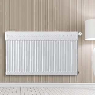 暖气片罩套老式铸铁暖气片装饰遮挡防尘罩美化半包蕾丝布艺防熏i.