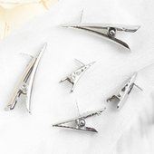 夹子头饰固定头发发卡 金属夹刘海定性无痕发卡 DIY礼品夹鸭嘴夹