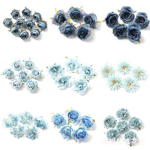 diy手工花环材料汉服发夹配件