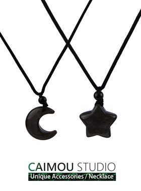 星星项链&月亮项链阿萨德